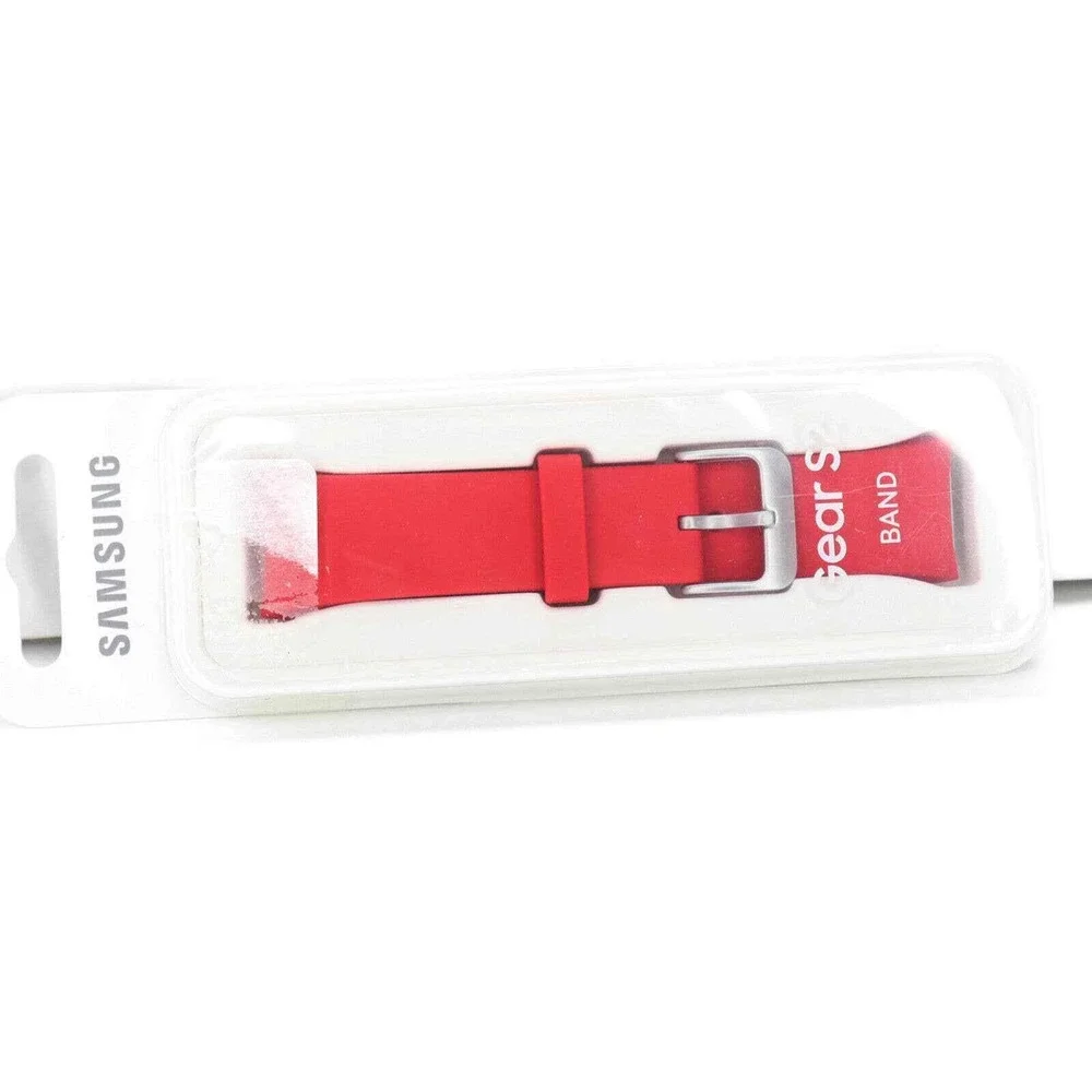 Samsung Replacement Band for the Samsung Gear‎ S2 Smartwatch Red Silicone